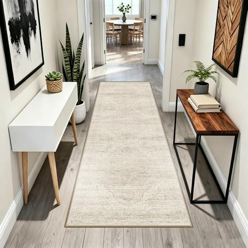 Washable Runner Rug 2x8 Runners for Hallways，Vintage Kitchen Runner Rugs with Non-Slip Backing Hallway Runner Rugs,Ultra-Thin Carpet for Bedroom, Entryway,Bathroom,Laundry Room - Image 3