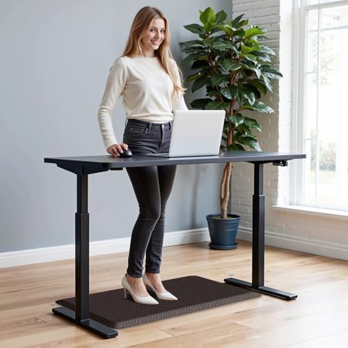 Anti-Fatigue Kitchen Mats for Floor Standing and Comfort Desk Mats 17"x28" - Image 6