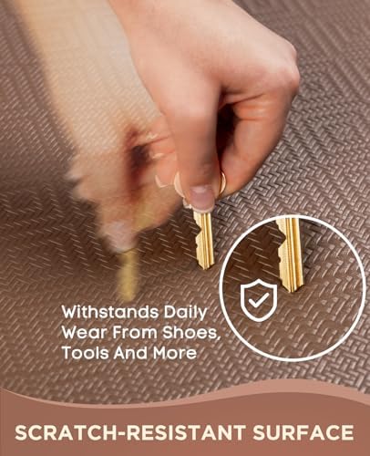 Ophanie Kitchen mats for Floor, 3/4 inch Thick,20x39 Anti Fatigue Cushioned Mat,Kitchen Rugs,Waterproof,Comfort Ergonomic Standing Mat for Office,Home,Sink with 99+ Pairs of Anti-Slip Bottom Ridges - Image 5