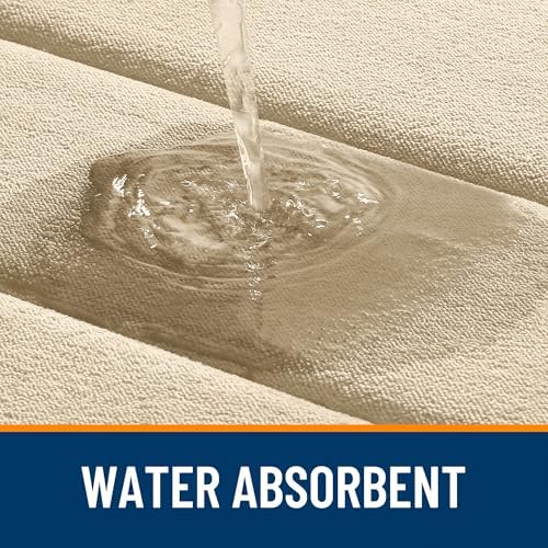 OLANLY Memory Foam Large Bath Mat 40x32, Super Soft Absorbent Bathroom Rugs - Image 4