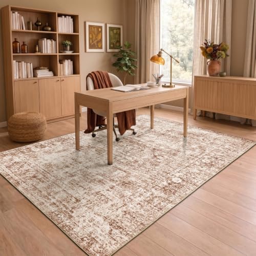 Homemate Washable Rug 5x7 Area Rugs - Vintage Rugs for Living Room - Image 3