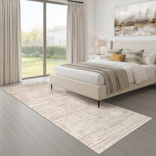 LOONGRUG Runner Rug 2x6 Machine Washable Non-Slip Kitchen Neutral Rug Beige - Image 7