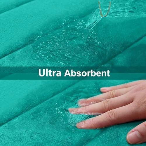 Buganda Memory Foam Bath Mat 59 x 17, Ultra Soft Absorbent Bathroom Rugs - Image 5