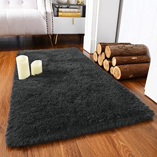 Chicrug Soft Runner Rug for Bedroom Living Room Plush Fluffy Rug 2x3 by ChicrugHomeDecor