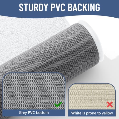 Smiry Memory Foam Bath Mat 47x17, Extra Soft Absorbent Bathroom Rugs - Image 5
