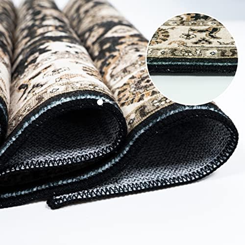 Washable Hallway Runner Rug 2x10: Non Slip Runner Rugs with Rubber Backing - Image 4