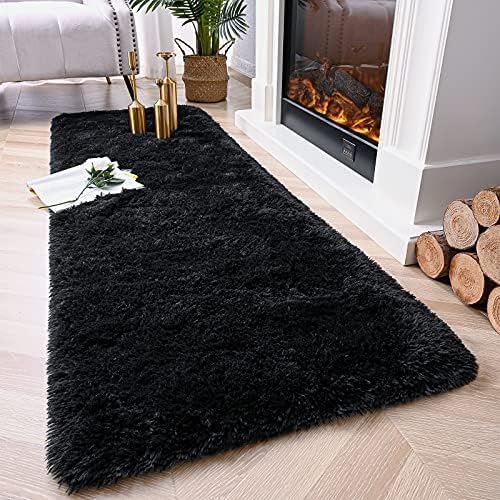 Chicrug Soft Runner Rugs for Bedroom Living Room Plush Fluffy Rug 2x5 - Image 2