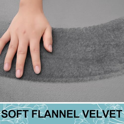 Smiry Memory Foam Bath Mat 70x24, Extra Soft and Absorbent Bathroom Rugs - Image 4
