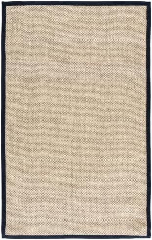 SAFAVIEH Natural Fiber Area Rug 5x8, Sisal Textured Navy NF143N - Image 2