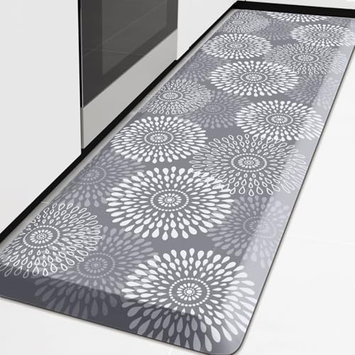 Kitchen Mat Water-Resistant Kitchen Rugs Cushioned Anti-Fatigue Floor Mat by LuxStep