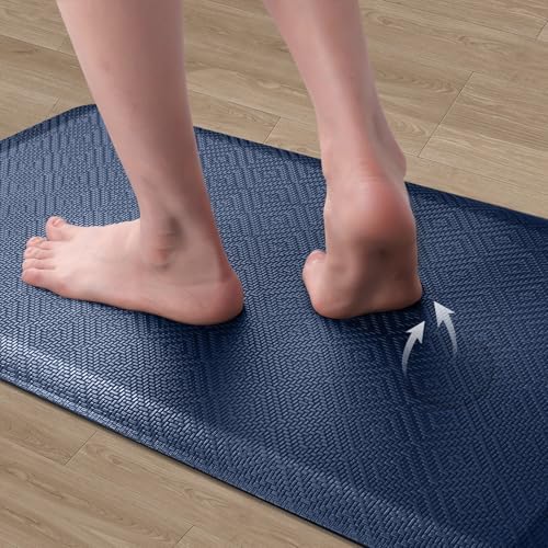 Anti-Fatigue Kitchen Mats for Floor Standing and Comfort Desk Mats 17"x28" - Image 3