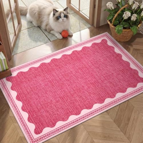 GarveeHome Scalloped Rug by GarveeHome
