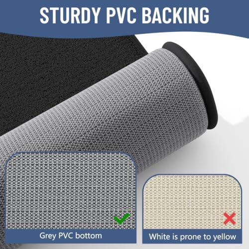 Smiry Memory Foam Bath Mat 40x30, Extra Soft Absorbent Bathroom Rugs - Image 5