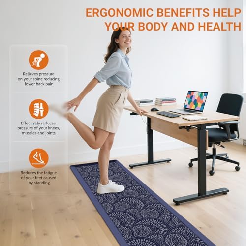 Mattitude 4/5 Inch Kitchen Mat, Waterproof Non-Slip Standing Mats and Rugs - Image 5