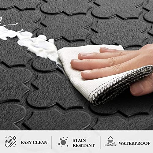 Kitchen Mat 2 PCS Cushioned Anti-Fatigue Floor Mat Standing Mat for Kitchen - Image 4
