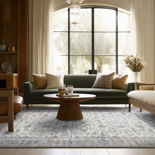 Machine Washable Rugs for Living Room: 6x9 Area Rugs for Bedroom - Image 2