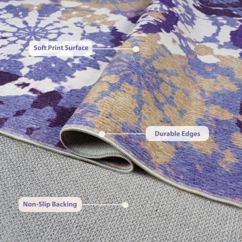 Washable 2x6 Runner Rugs for Hallway, Boho Modern Runner Rug for Kitchen - Image 4
