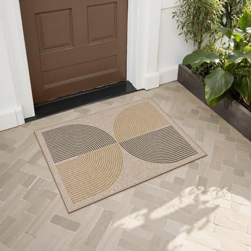Lahome Rainbow 20"x32" Indoor Door Mat, Small Indoor Outdoor Entry Rug - Image 2