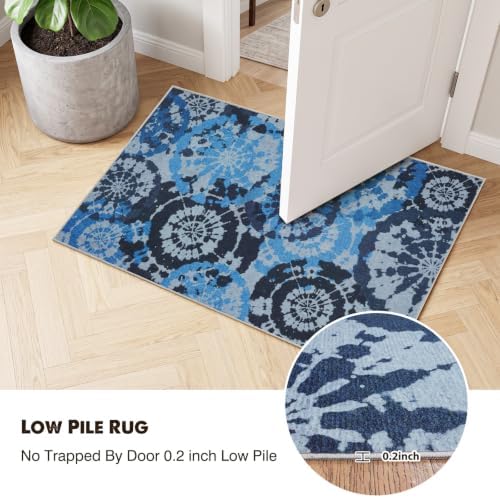 Washable 2x6 Runner Rugs for Hallway, Boho Modern Runner Rug for Entryway - Image 6