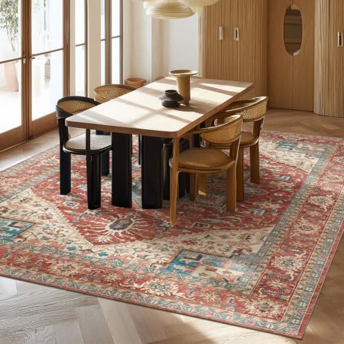 Machine Washable Rugs for Living Room: 6x9 Area Rugs for Bedroom - Image 4