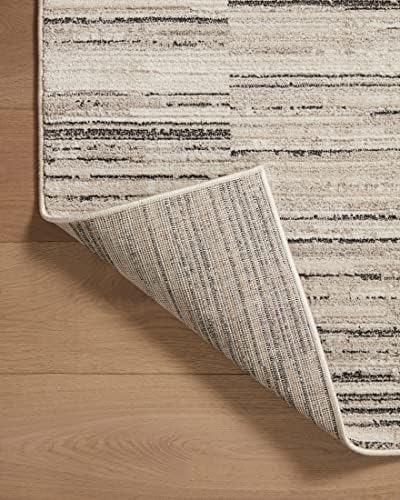 Loloi Darby Charcoal/Sand 2'-7" x 12'-0" Runner Rug - Image 6