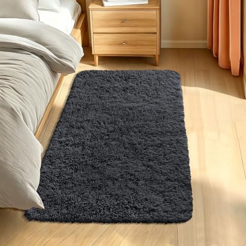 Smiry Area Rugs for Living Room Bedroom 2x4 ft, Fluffy Washable Carpet by Smiry