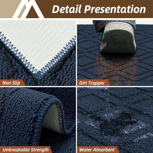 COSY HOMEER Kitchen Rugs and Mats 20"x30" Non Slip Kitchen Mats for Floor - Image 7