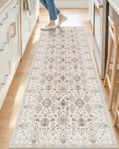 OLANLY 2x6 Washable Runner Rug, Soft Non Slip Carpet for Hallway Kitchen by OLANLY