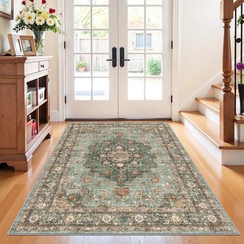 4x6 Area Rug for Living Room: Perfect for Bedroom Kitchen Kids Room Nursery by TOPRUUG