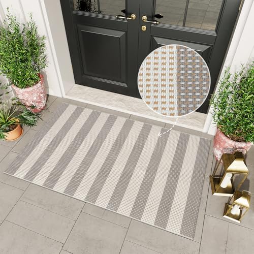 Fall Front Door Mat Outdoor Rugs 3'x5' Washable Area Rug Entryway Rugs - Image 7
