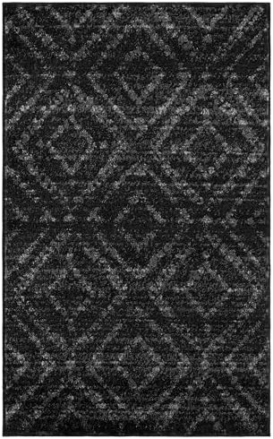 SAFAVIEH Adirondack Collection Accent Rug - 3' x 5', Dark Grey & Grey, Modern Distressed Design, Non-Shedding & Easy Care, Ideal for High Traffic Areas in Entryway, Living Room, Bedroom (ADR131F) - Image 3