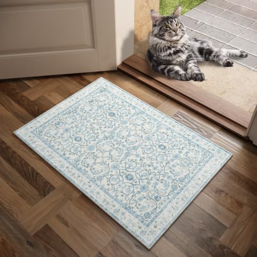 Washable Small Area Rugs for Entryway: 2x3 Door Mat Indoor Entrance - Image 2