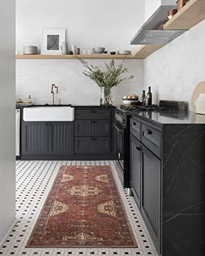 Loloi Loren Red/Navy 2'-3" x 3'-9" Accent Rug - Image 2