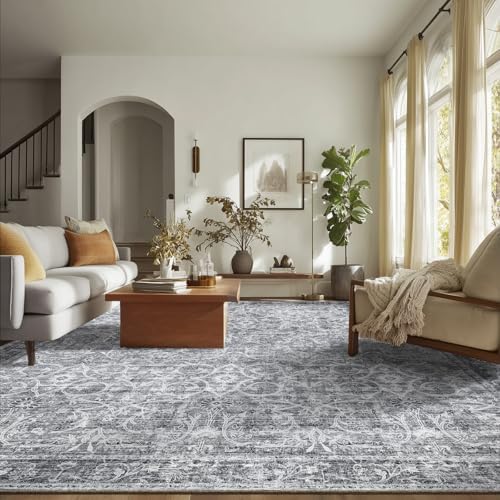 Machine Washable Rugs for Living Room: 9x12 Area Rugs for Bedroom - Image 2