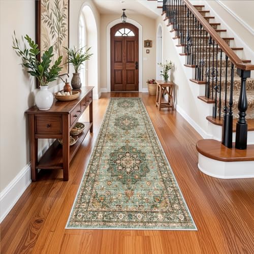 Washable Oriental Hallway Runner Rug: 3x12 Rugs for Entryway Living Room by TOPRUUG
