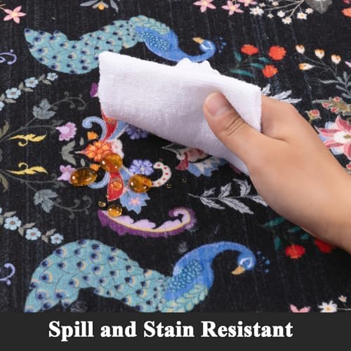 HEBE Hallway Runner Rug 2'x6', Washable Non Slip Kitchen Rug Runner - Image 4