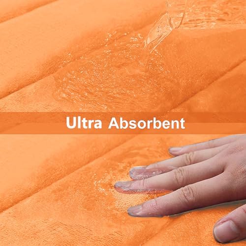 Buganda Memory Foam Bath Mat 55 x 24, Ultra Soft Absorbent Bathroom Rugs - Image 5
