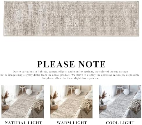 4x10 Wide Hallway Runner Rug: Washable 10ft Runners for Living Room Bedroom - Image 2