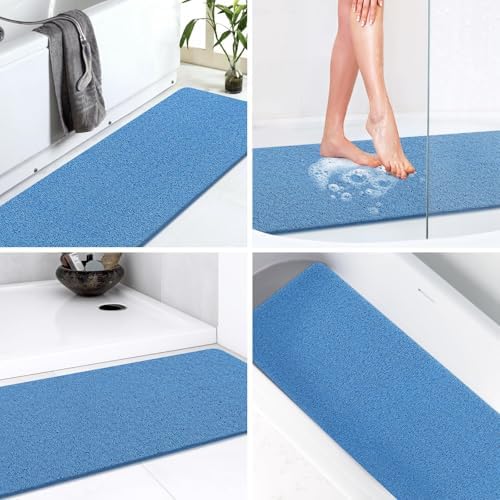 LuxStep Shower Mat Bathtub Mat Non-Slip Bath Mat with Drain, Quick Drying - Image 7