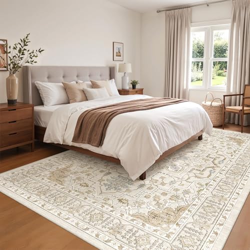 befbee Washable 5x7 Area Rug Non Slip Stain Resistant Rug for Living Room - Image 7
