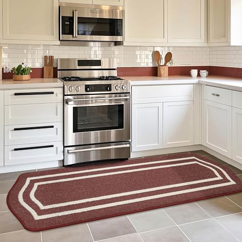 COSY HOMEER Long Kitchen Floor Mats and Rugs Non Slip Washable,24"x79" by COSYHOMEER