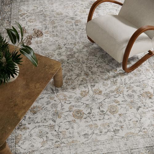 Washable Kitchen Rug Runners for Hallways: 2'x6' Bedroom Rug Non Slip Low-Pile Stain Resistant Soft Indoor Floor Carpet Runner for Indoor Entryway Hallways Kitchen Laundry Room Beside Farmhouse - Image 3