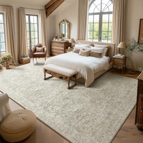 Machine Washable Rugs for Living Room: 10x14 Area Rugs for Bedroom - Image 6