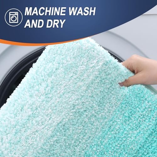 OLANLY Large Bathroom Rugs 44x32, Extra Soft Absorbent Microfiber Bath Rugs - Image 6