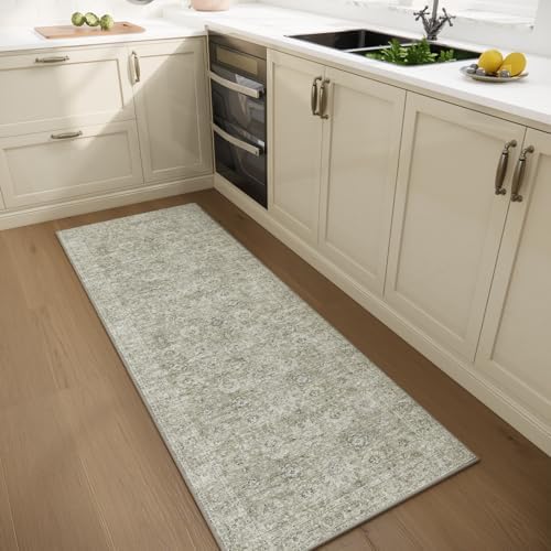 Machine Washable Hallway Runner Rug: 2'x6' Kitchen Rugs - Image 2