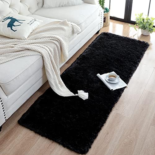 Chicrug Soft Runner Rugs for Bedroom Living Room Plush Fluffy Rug 2x5 - Image 4