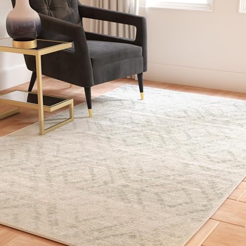 SAFAVIEH Adirondack Area Rug 10'x14', Boho Ivory & Green ADR131X - Image 3