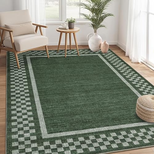 GarveeHome Washable Christmas 8x10 Area Rugs for Living Room Bedroom - Image 2