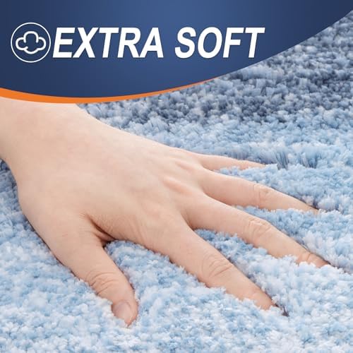 OLANLY Bathroom Rugs Mat 34x21, Extra Soft Absorbent Microfiber Bath Rugs - Image 2