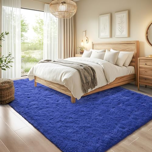 Chicrug Soft Area Rugs for Bedroom Living Room Plush Fluffy Rug 4x6 - Image 3